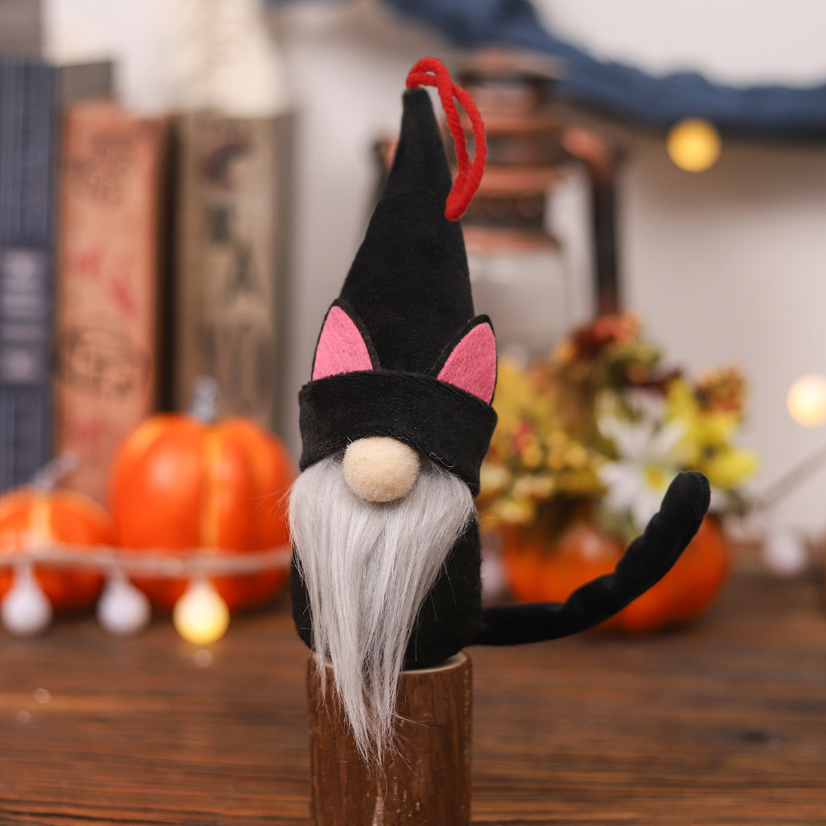 Handmade Spooky Halloween Gonk Hanging Decor Set (6 inches)