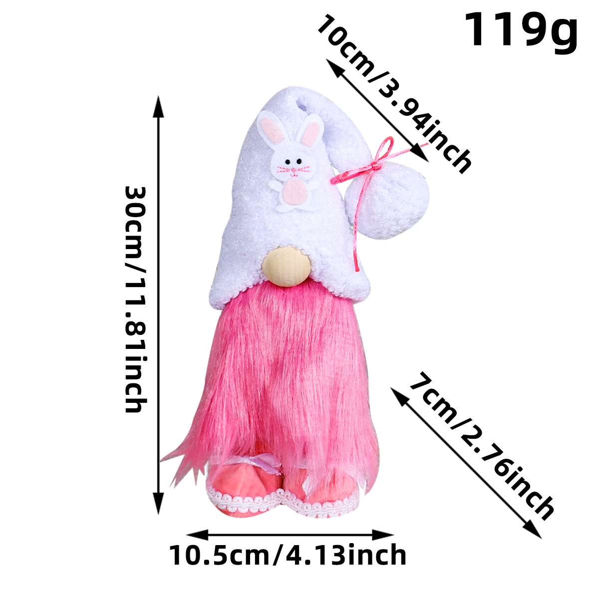 Cute Bunny Gnome