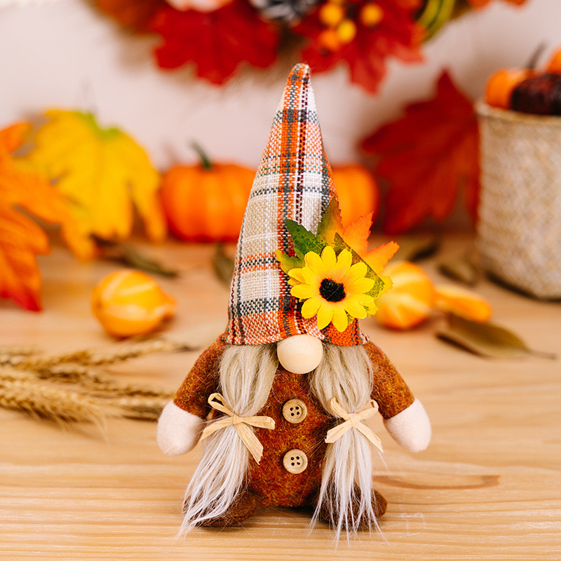 Sunflowers for the Harvest Festival Gnome