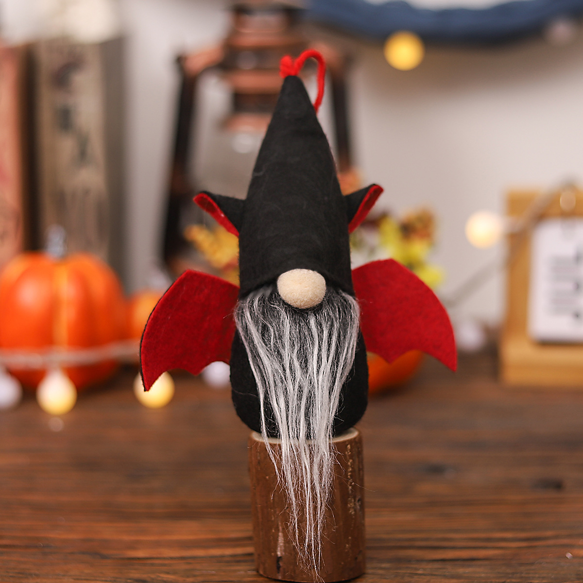 Handmade Spooky Halloween Gonk Hanging Decor Set (6 inches)