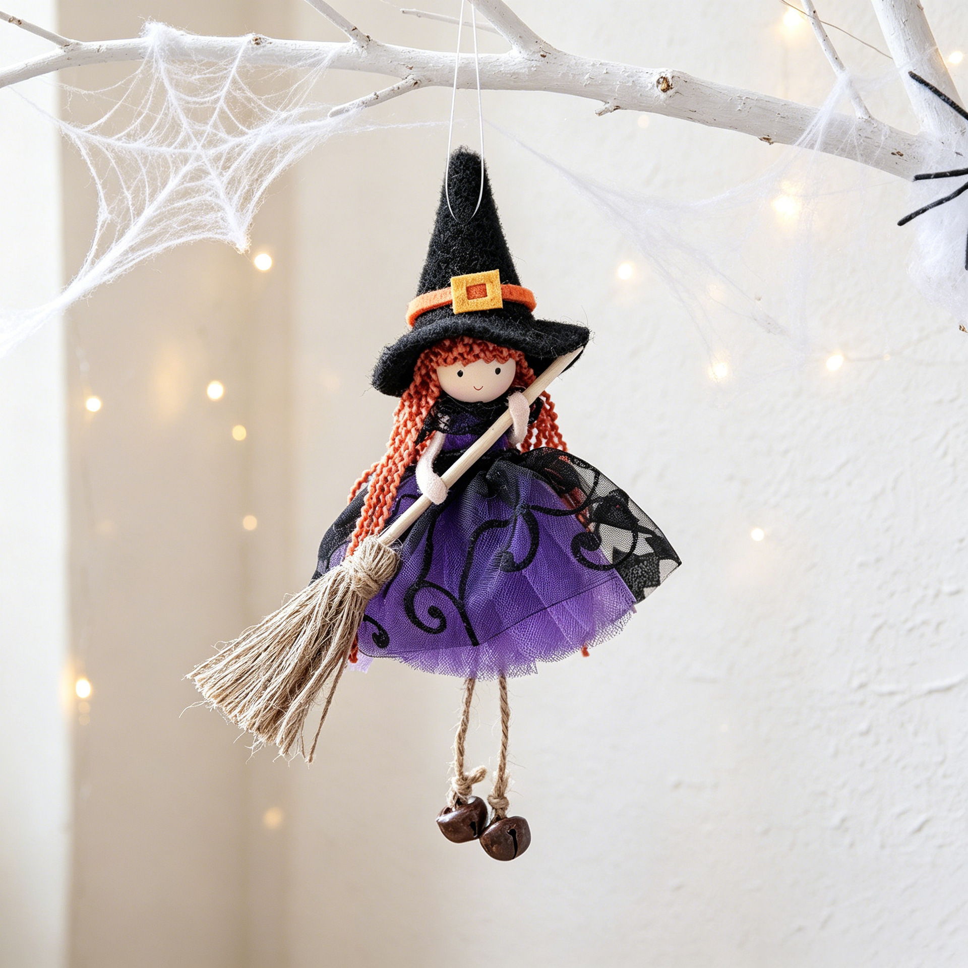 Witch Hanging Doll Decorations (8 inches)