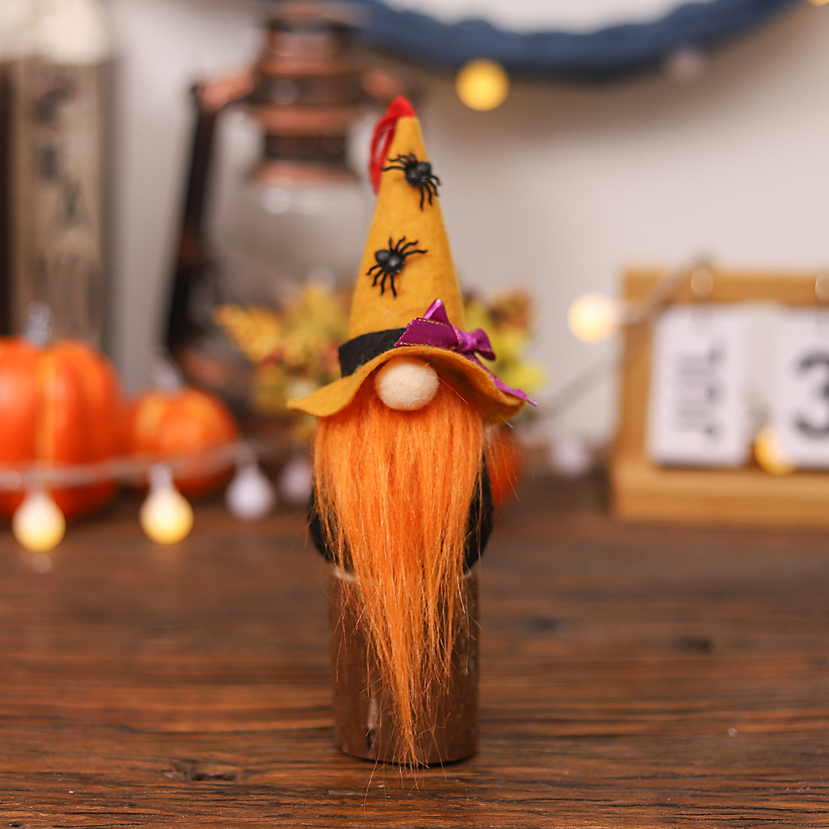 Handmade Spooky Halloween Gonk Hanging Decor Set (6 inches)