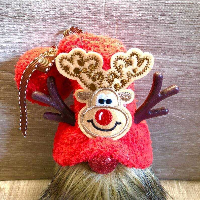 Reindeer Gnome--Tiered Tray Gnome