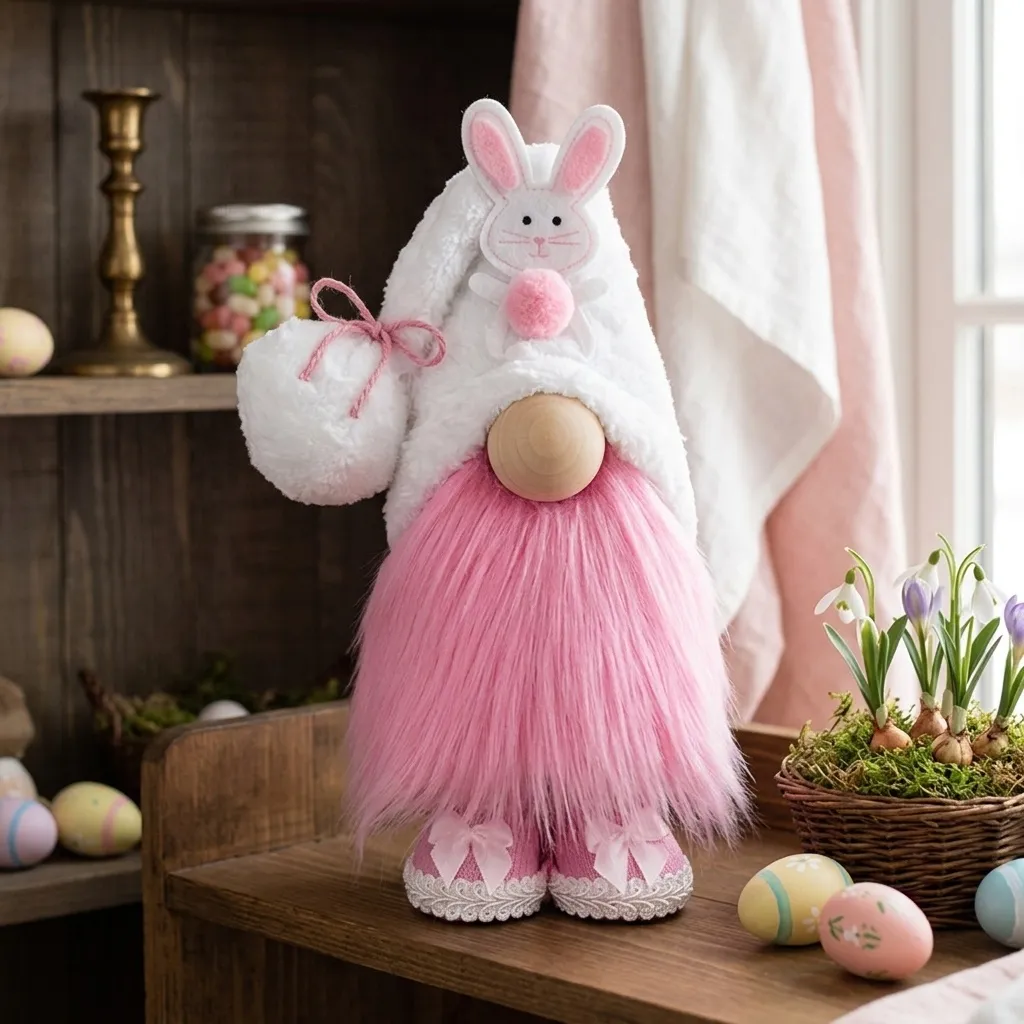 Cute Bunny Gnome (12 inches)