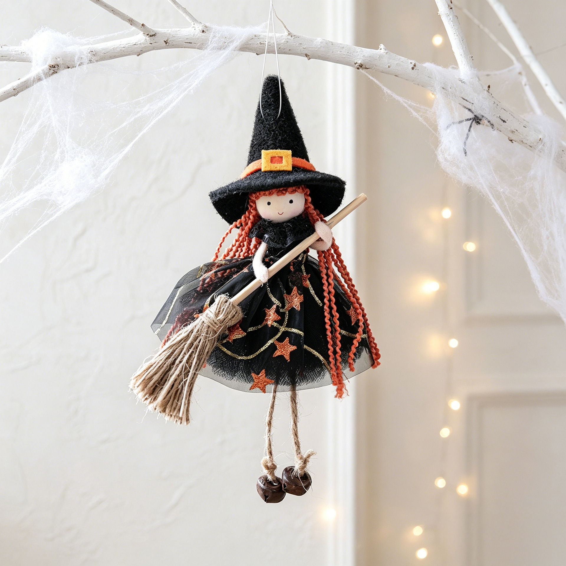 Witch Hanging Doll Decorations (8 inches)