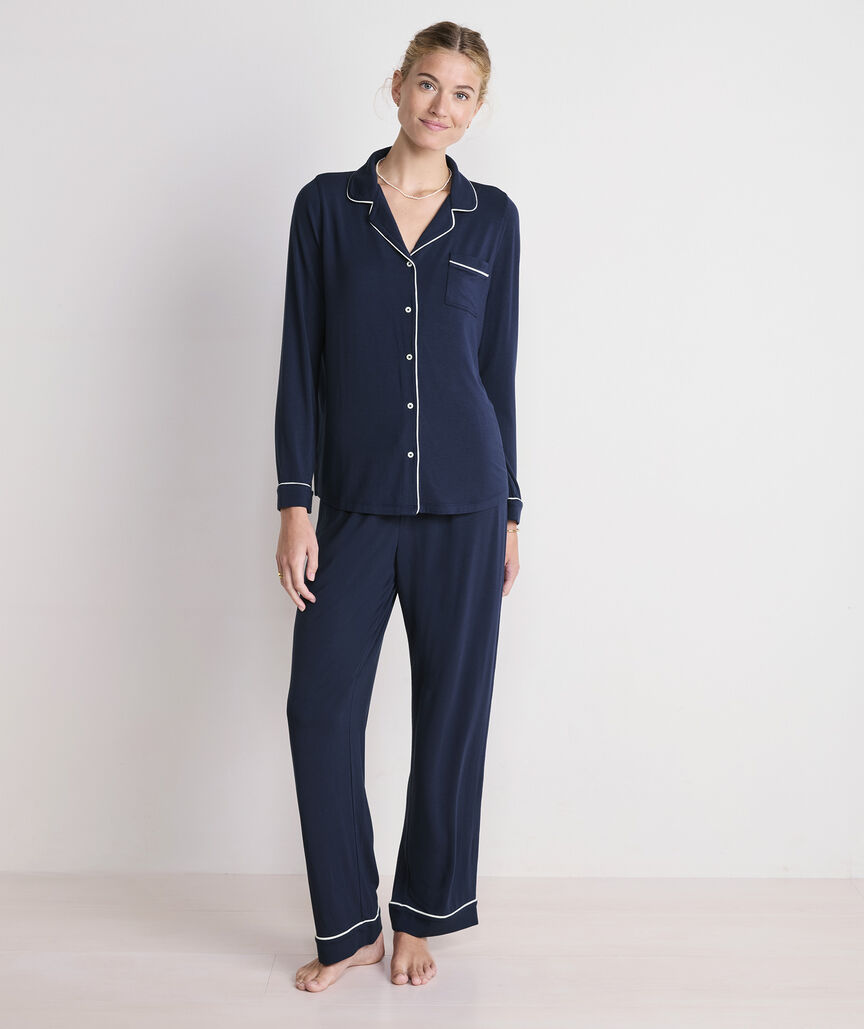 Nautical Navy Dream Pajama Set