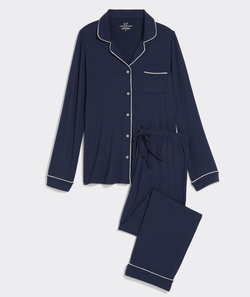 Nautical Navy Dream Pajama Set