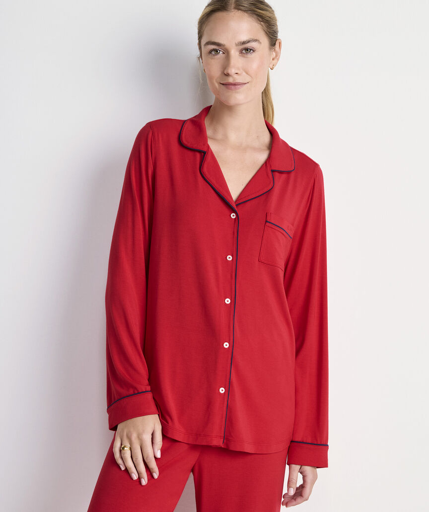 Red Velvet Glow Pajama Set