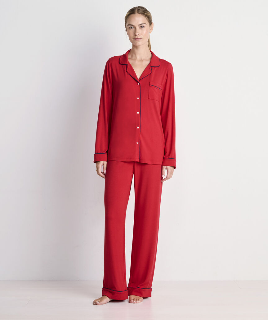 Red Velvet Glow Pajama Set