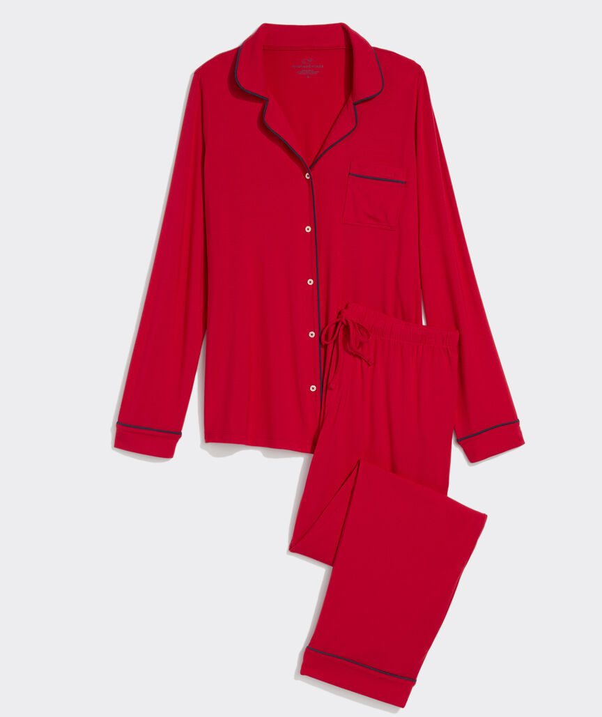 Red Velvet Glow Pajama Set
