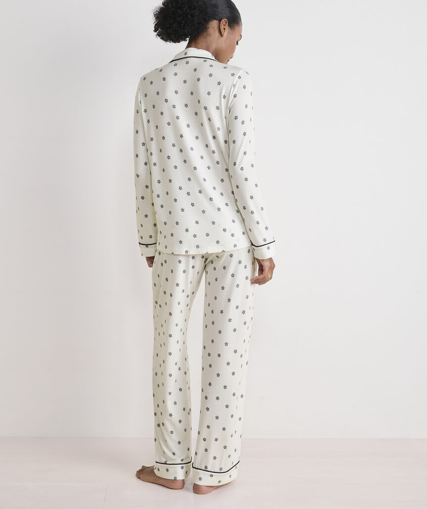 Snowflake Marsh Winter Pajama Set
