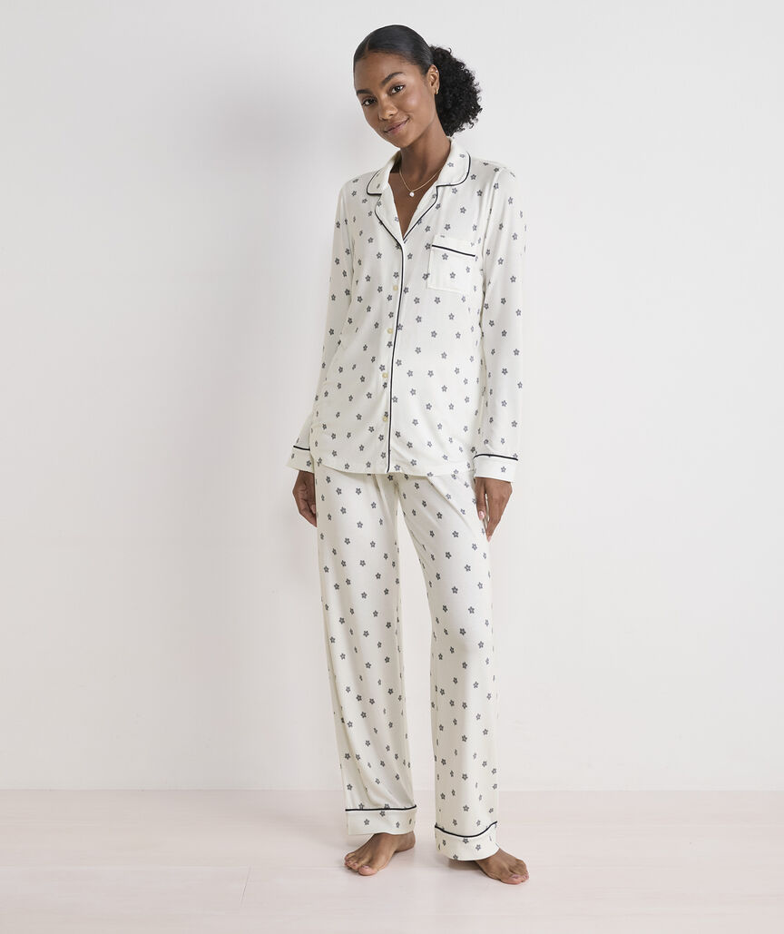 Snowflake Marsh Winter Pajama Set