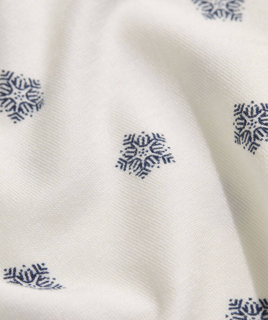 Snowflake Marsh Winter Pajama Set