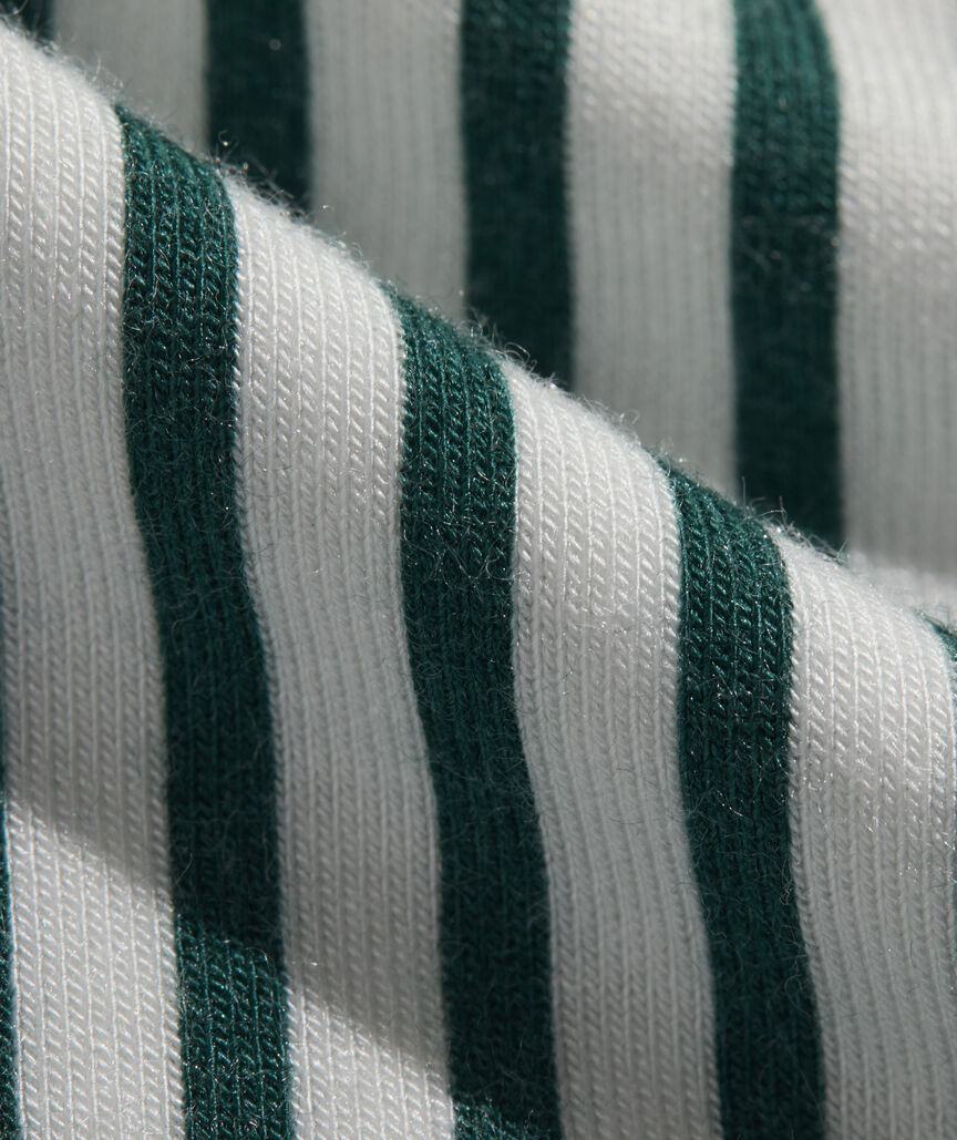 Green Marsh Striped Cozy Pajama Set