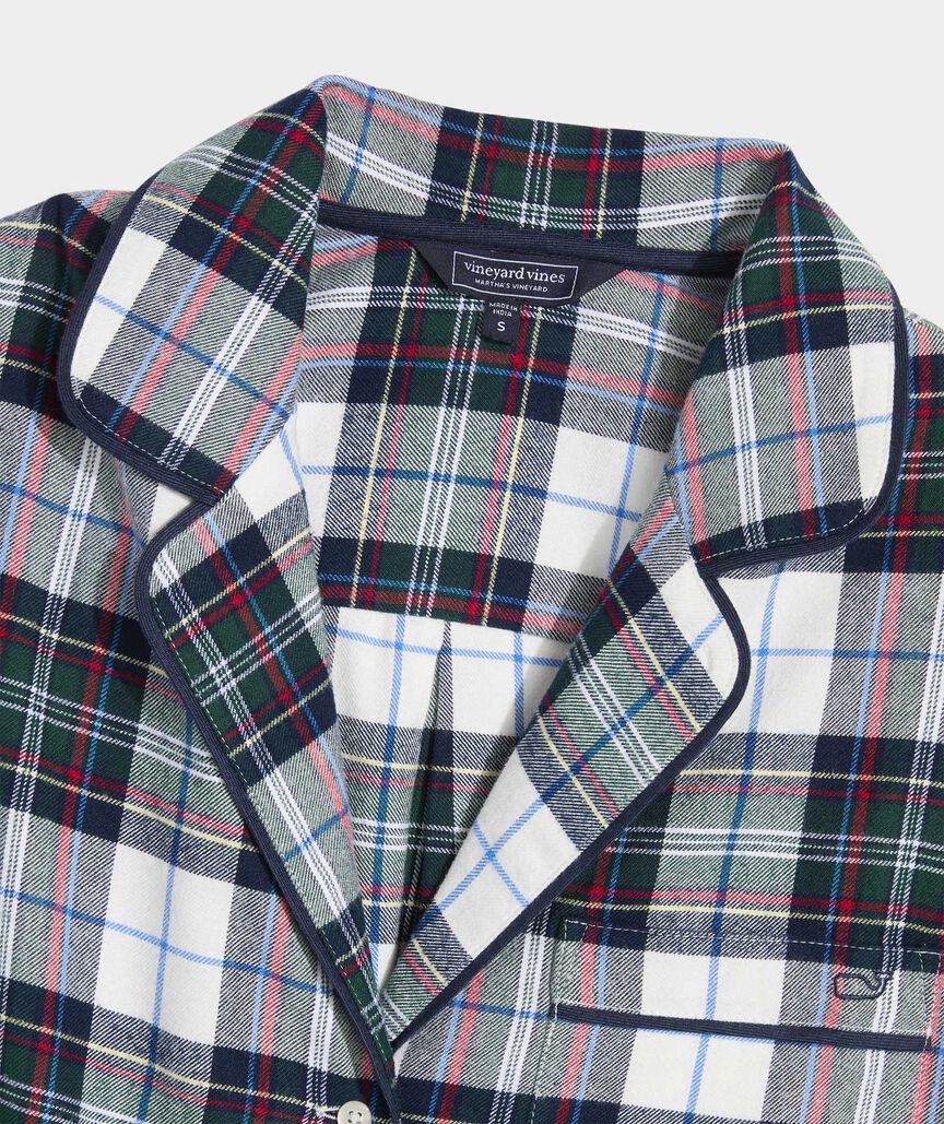 Charleston Green Soft Flannel Lounge Set