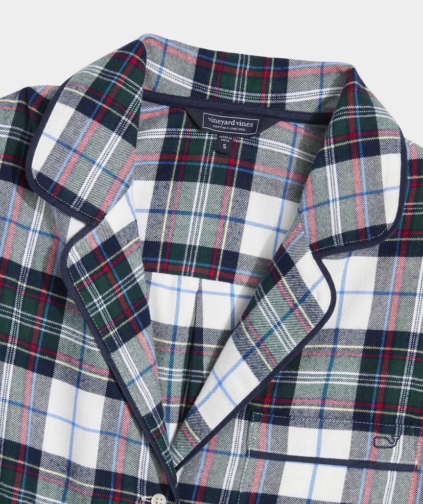 Charleston Green Soft Flannel Lounge Set