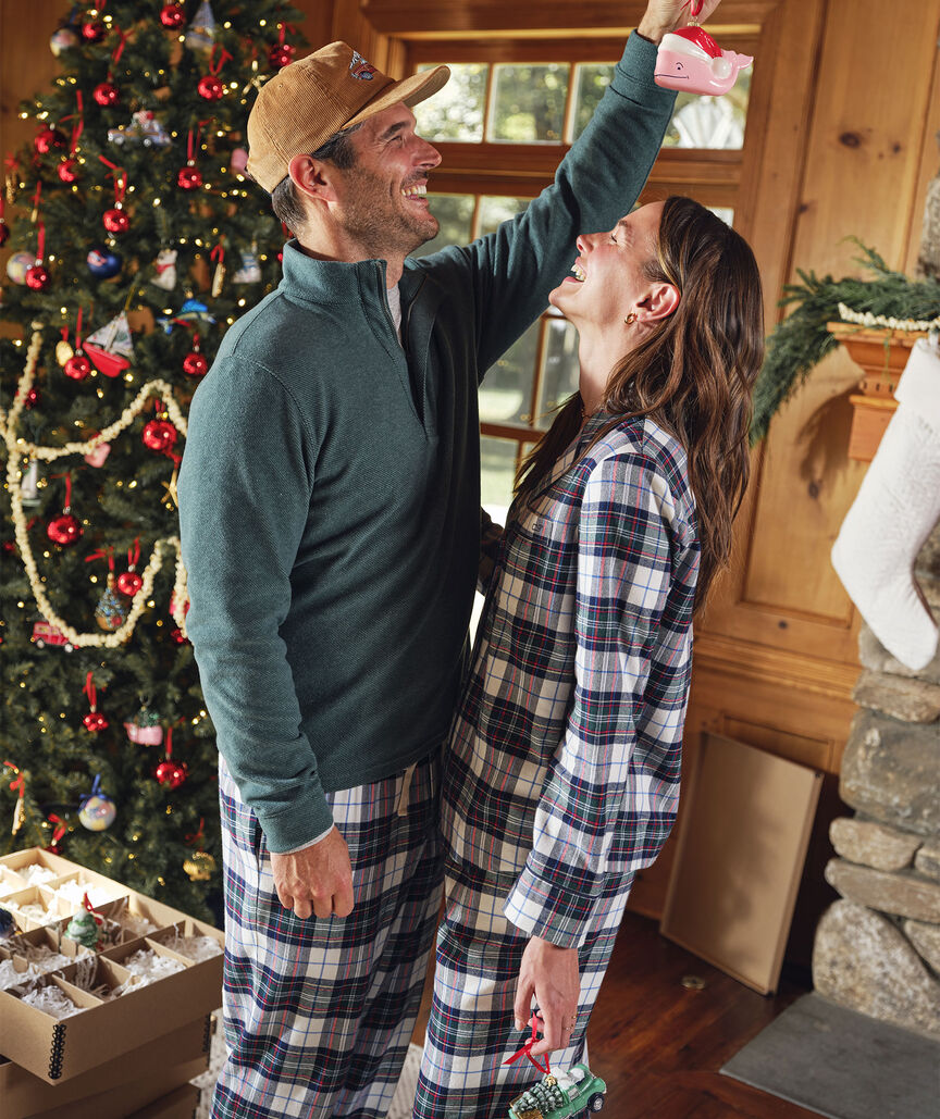 Charleston Green Soft Flannel Lounge Set