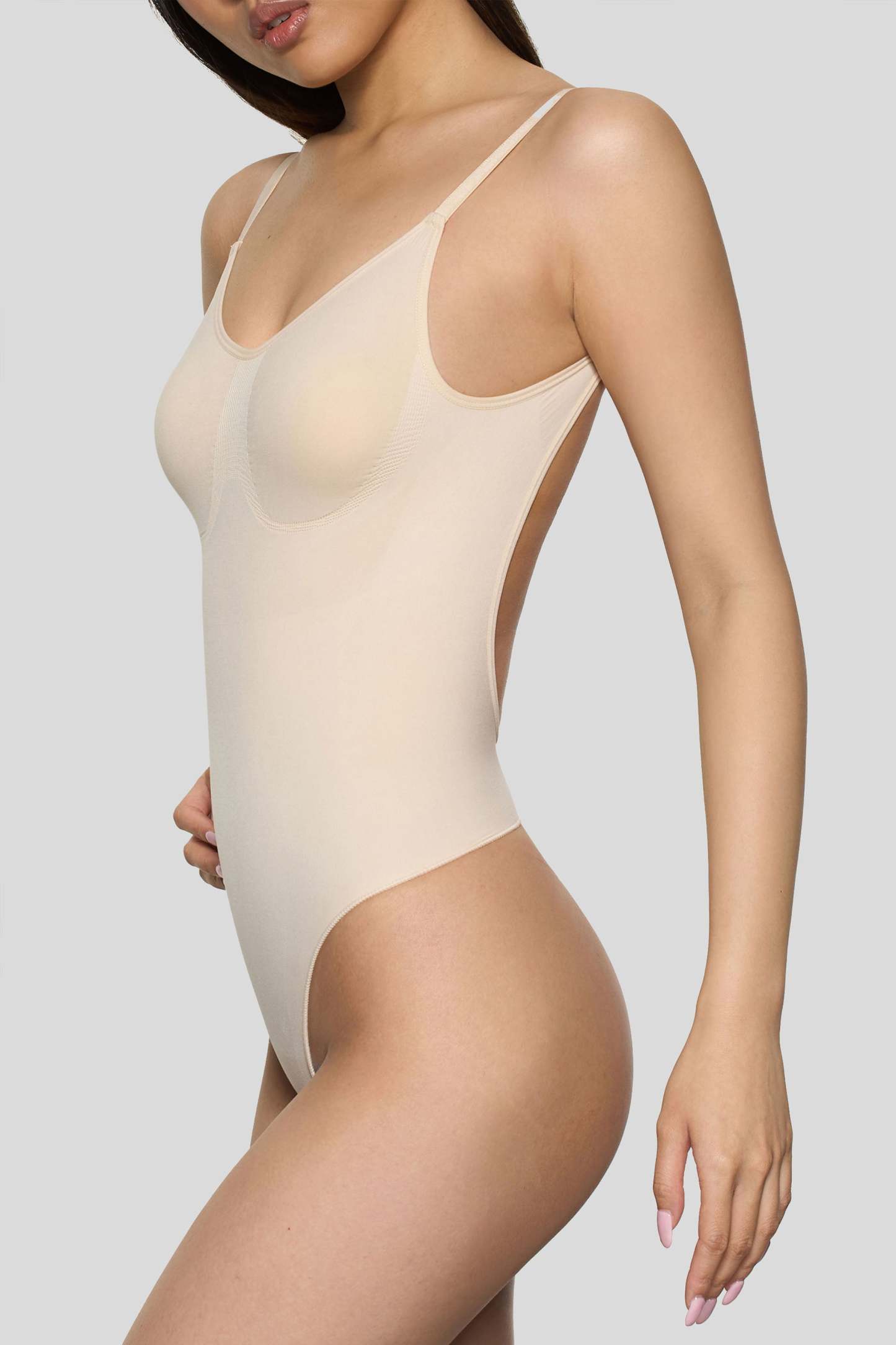 Sand Bodysuit Thong Shapewear