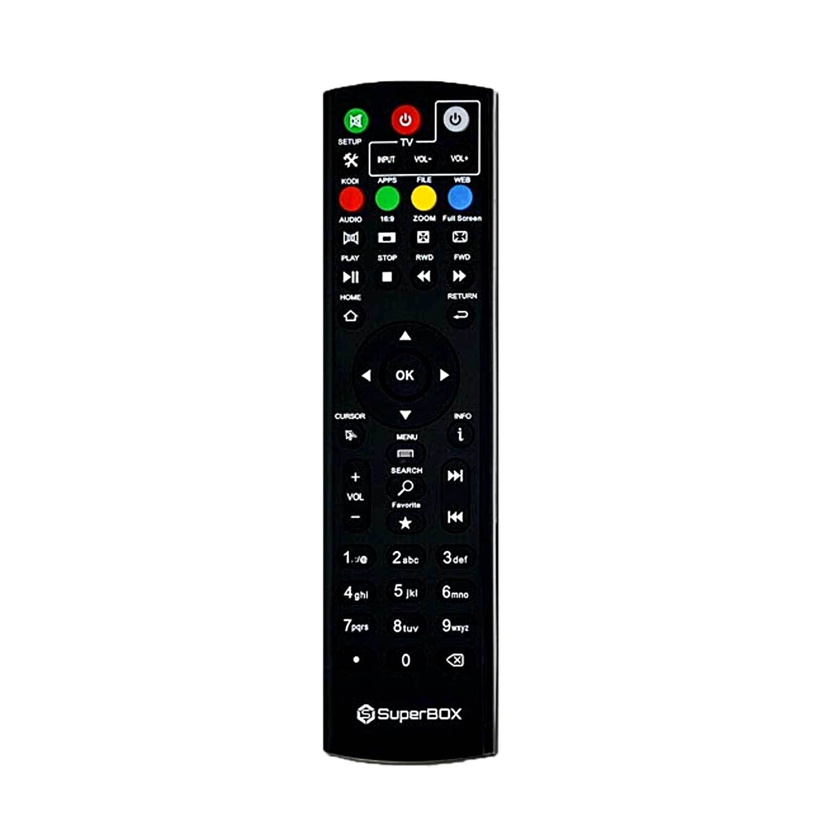 SuperBox Universal Infrared Remote (Without Voice)