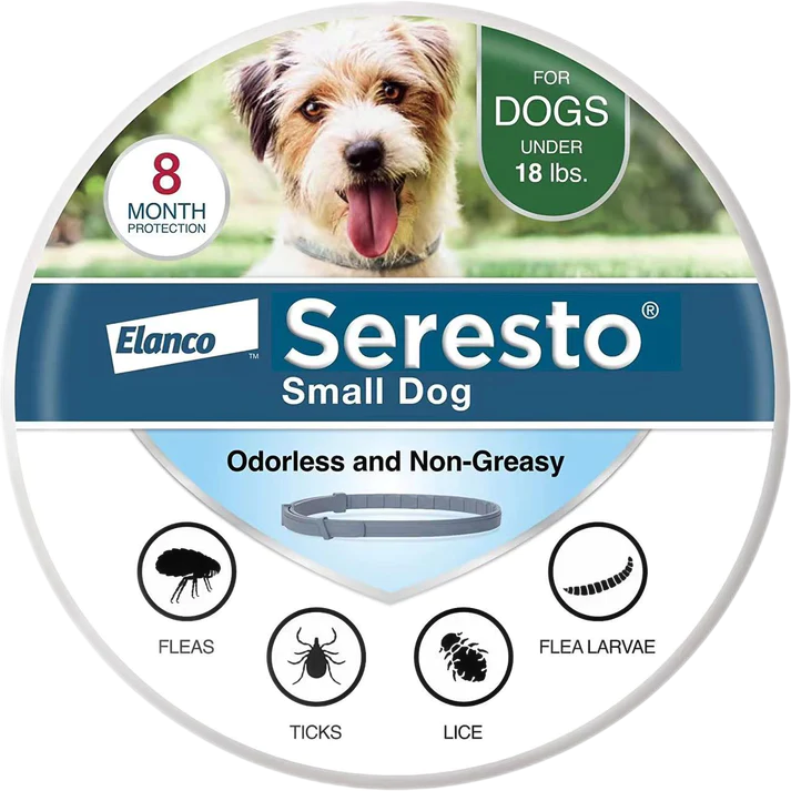 Seresto Dog Vet-Recommended Flea & Tick Treatment & Prevention Collar for Dogs |8 Months Protection