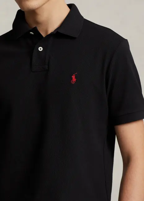 Ralph Lauren Custom Slim Fit Mesh Polo Shirt