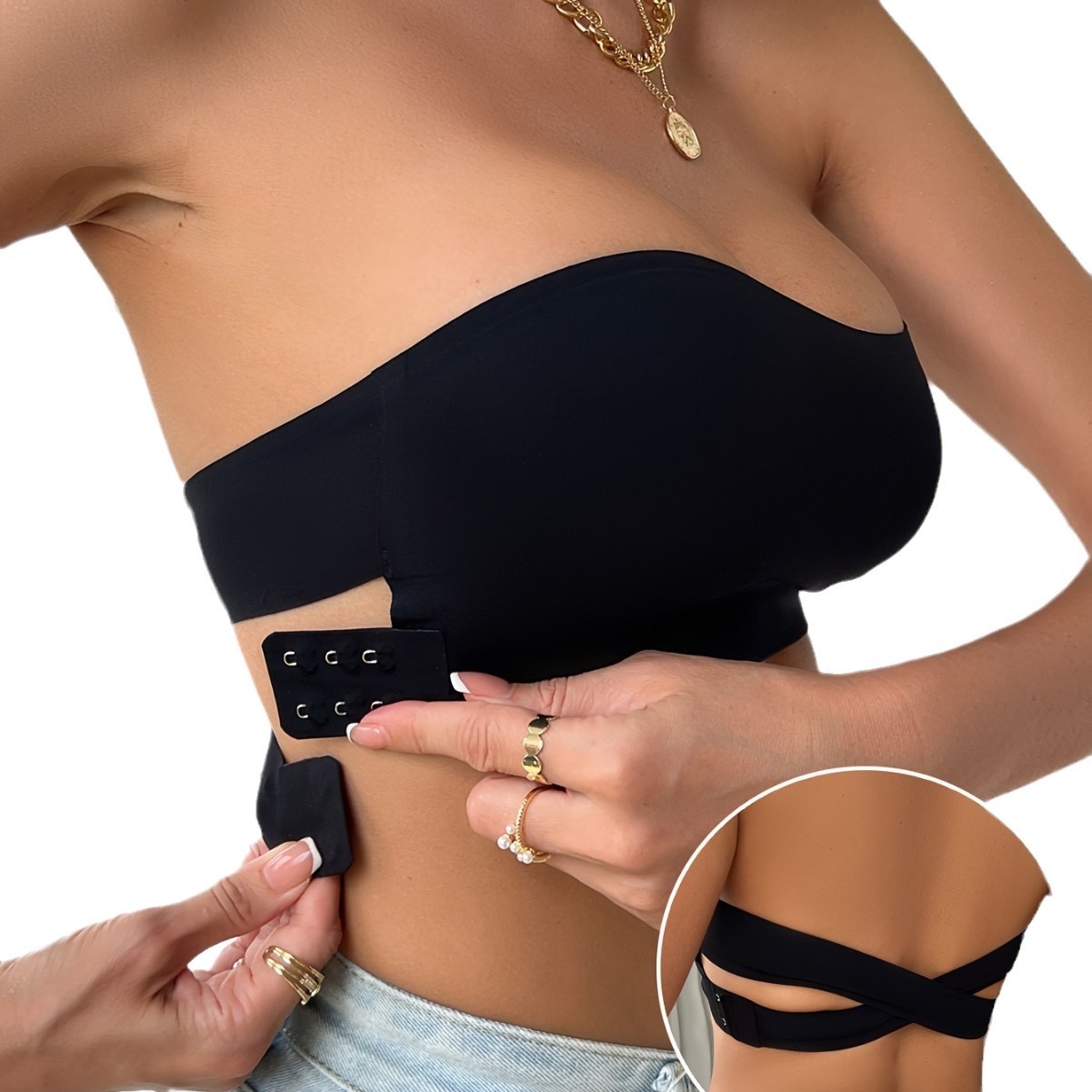 🔥Triumph õmblusteta rinnahoidja - jääsiid ilma terasrõngasteta  3 komplekti ( 3 aluspesu)