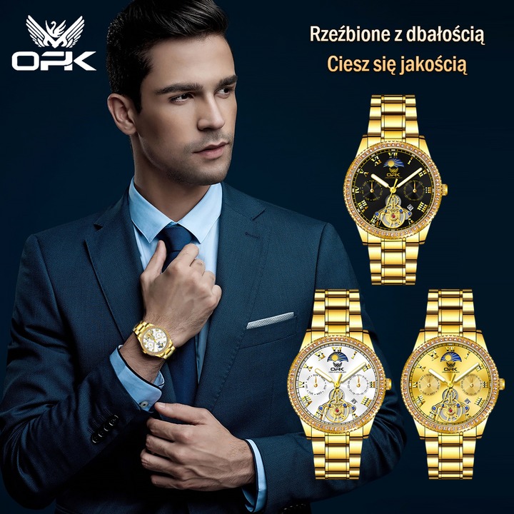 [Задължителен артикул за модерни мъже] Кварцов часовник със стоманена лента с дата