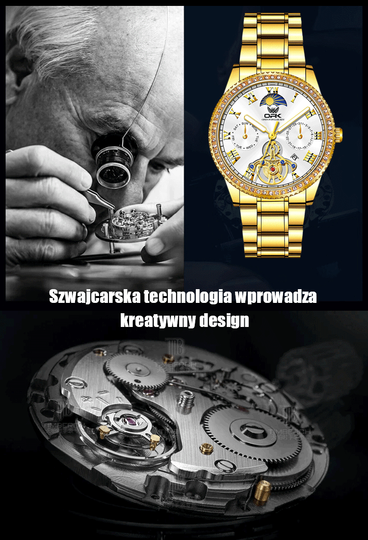 [Задължителен артикул за модерни мъже] Кварцов часовник със стоманена лента с дата