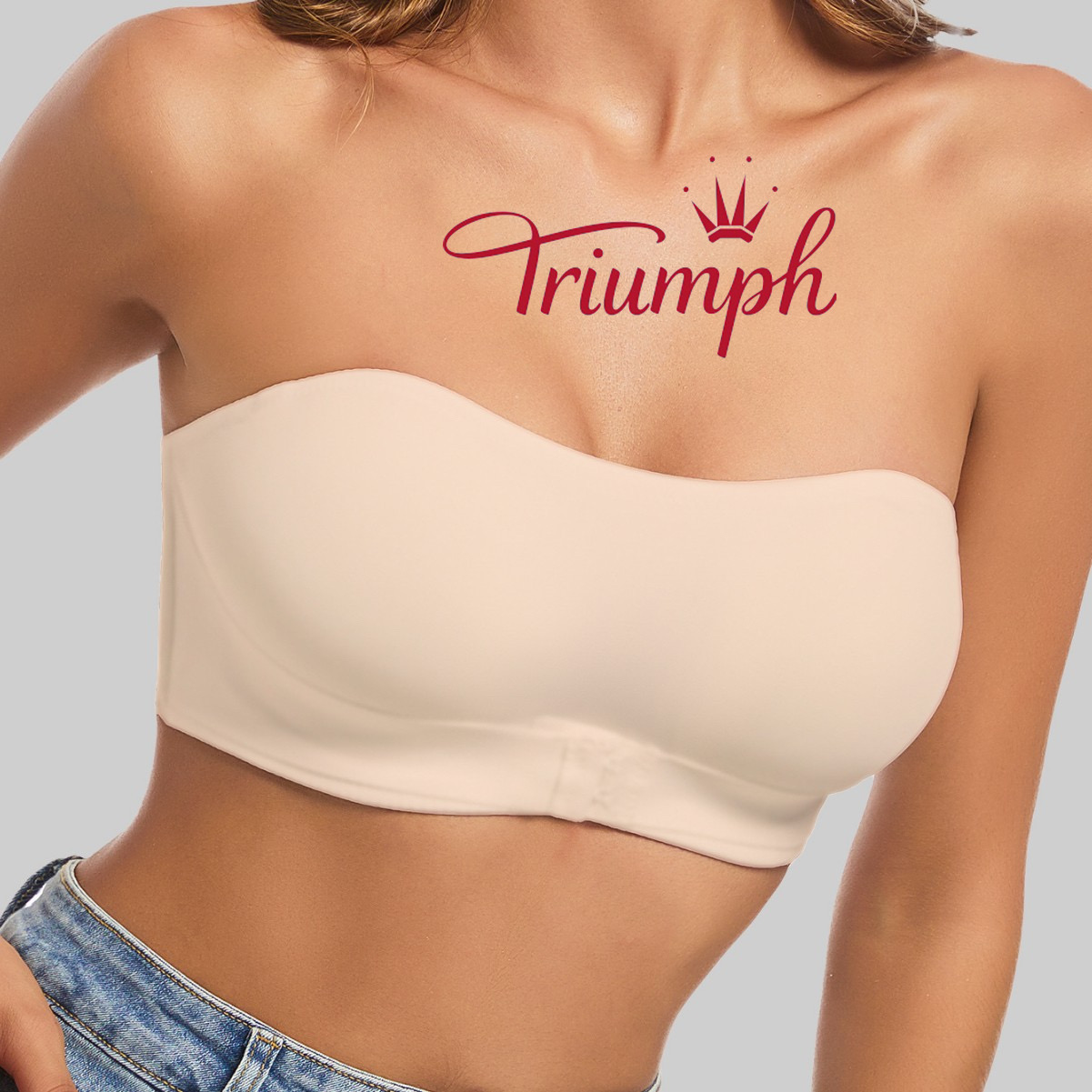 👙𝐓𝐫𝐢𝐮𝐦𝐩𝐡®безшевен сутиен - ледена коприна без стоманени халки (3 бельо)