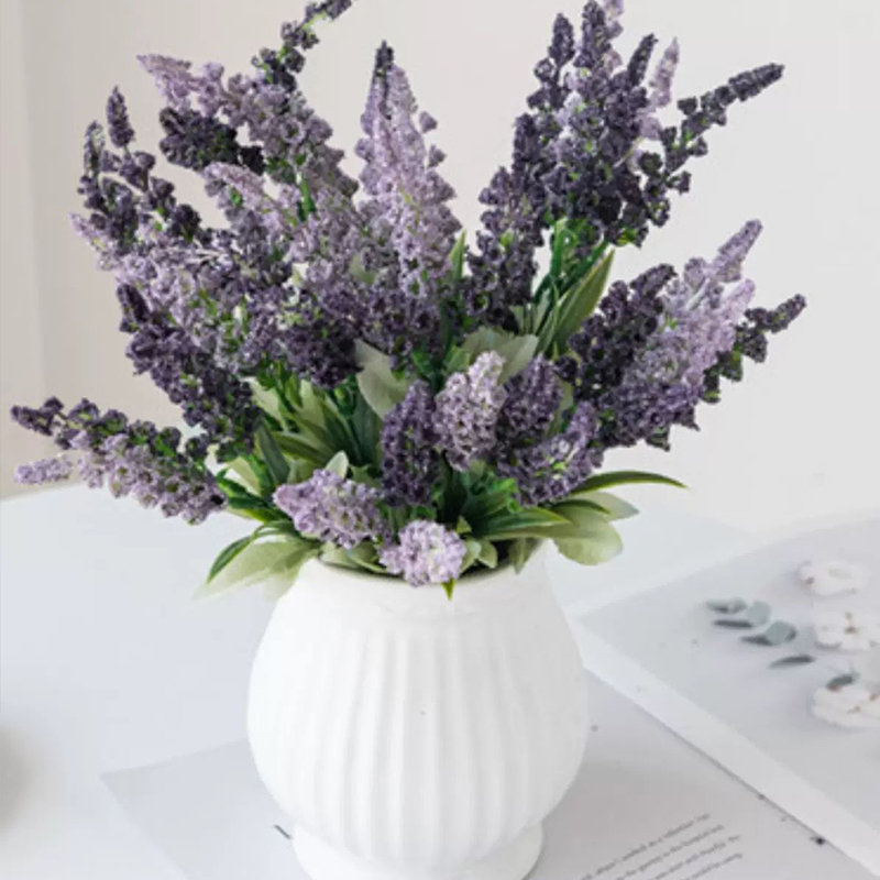 N.F Artificial Flowers, Lavenders, 24 Purple
