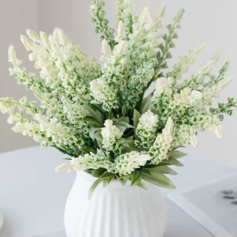 N.F Artificial Flowers, Lavenders, 24 White