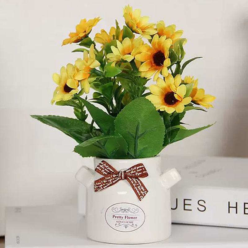 N.F Artificial Flowers, Sunflowers, 8 Small