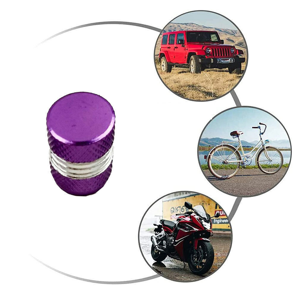 Car Tire Tyre Rim Wheel Air Valve Stem Cap Dust Caps Cover Accessories Universal