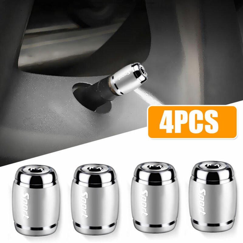 4pcs Car Wheel Tire Valve Caps Tyre Rim Stem Anti Dust Covers Car Accessories