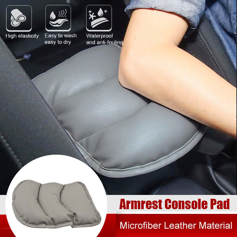 Universal Car Armrest Pad Cover Auto Center Console Box PU Leather Cushion Mat