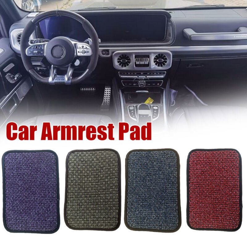 Car Armrest Cushion Cover Center Console Box Arm Rest Protector Pad Accessories