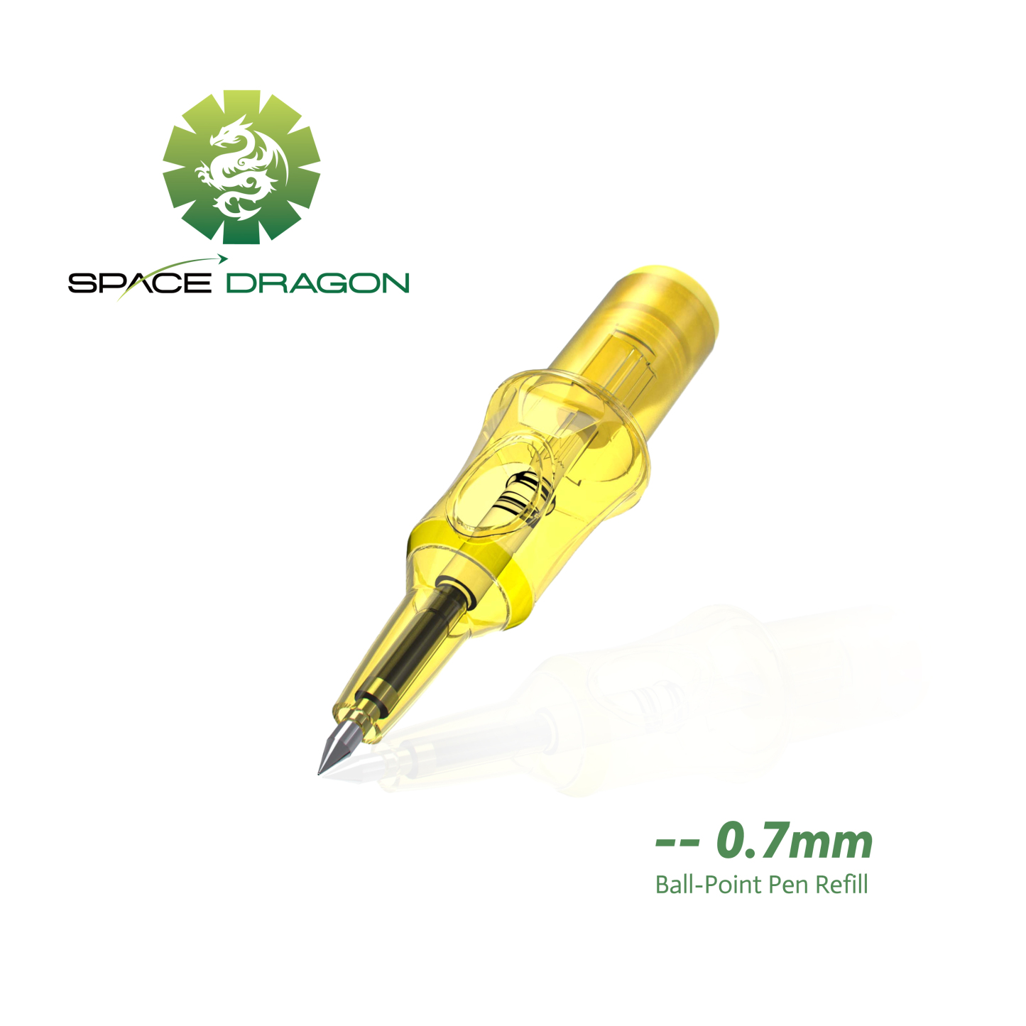 20-Piece 4-Color Mixed Set Spacedragon Tattoo Practice Ballpoint Pens