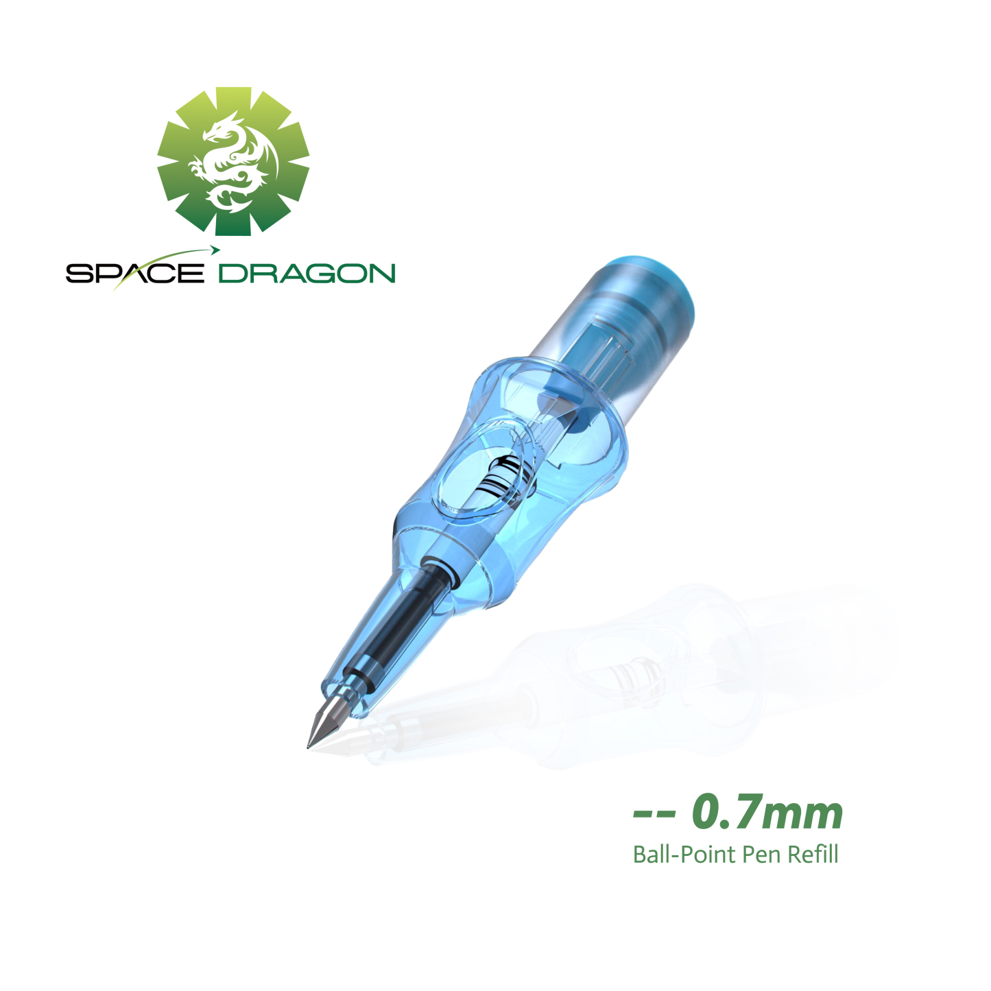 20-Piece 4-Color Mixed Set Spacedragon Tattoo Practice Ballpoint Pens