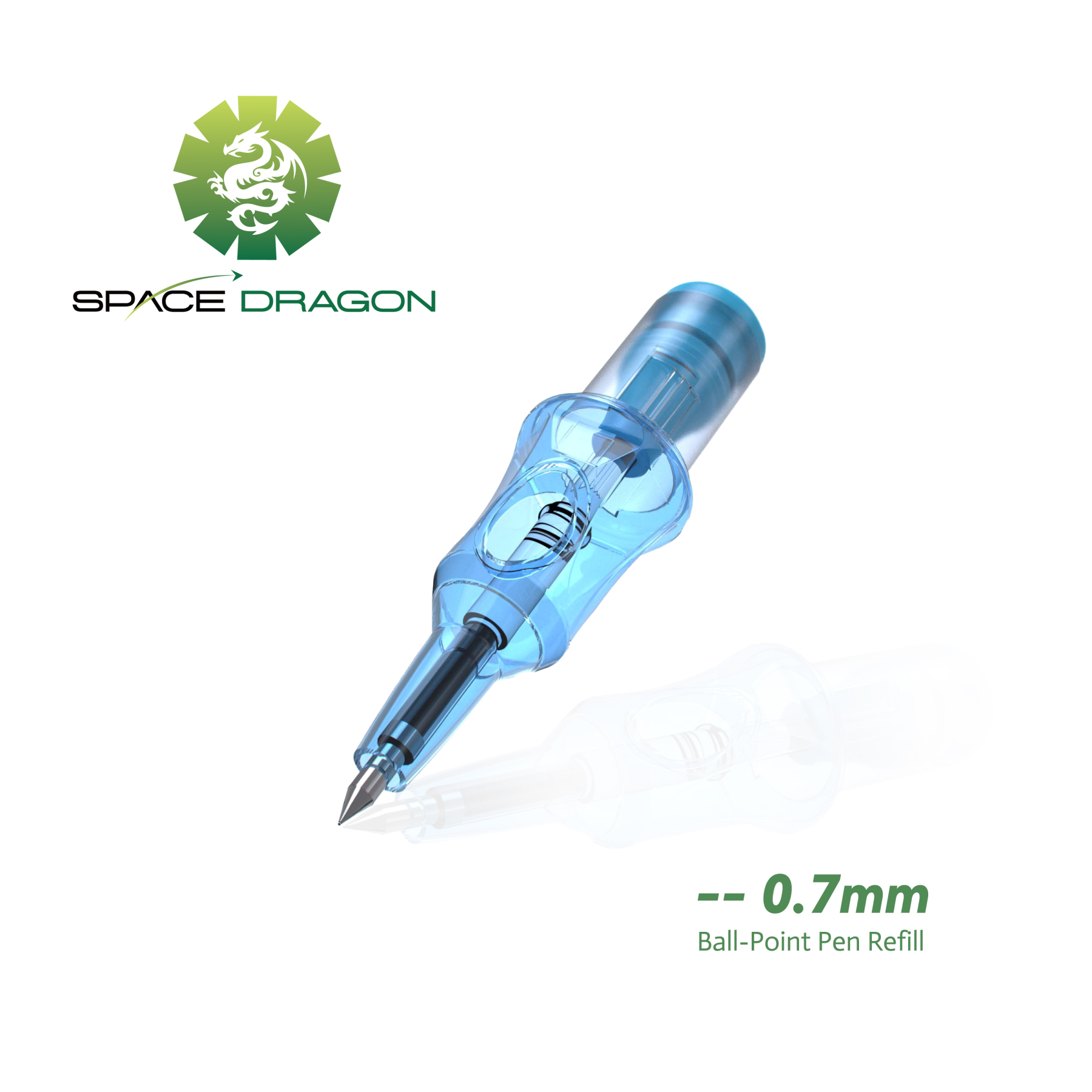 20-Piece 4-Color Mixed Set Spacedragon Tattoo Practice Ballpoint Pens