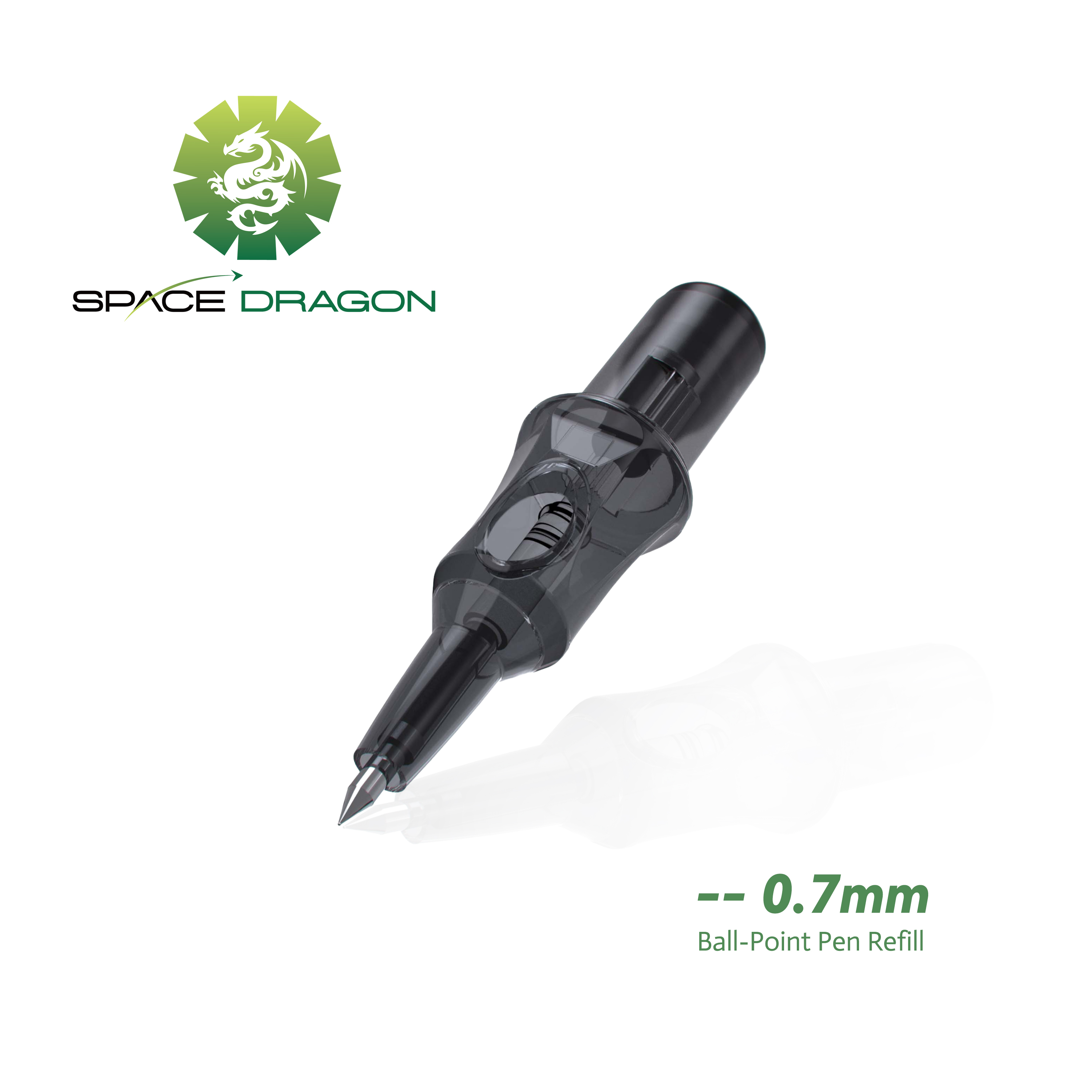 20-Piece 4-Color Mixed Set Spacedragon Tattoo Practice Ballpoint Pens