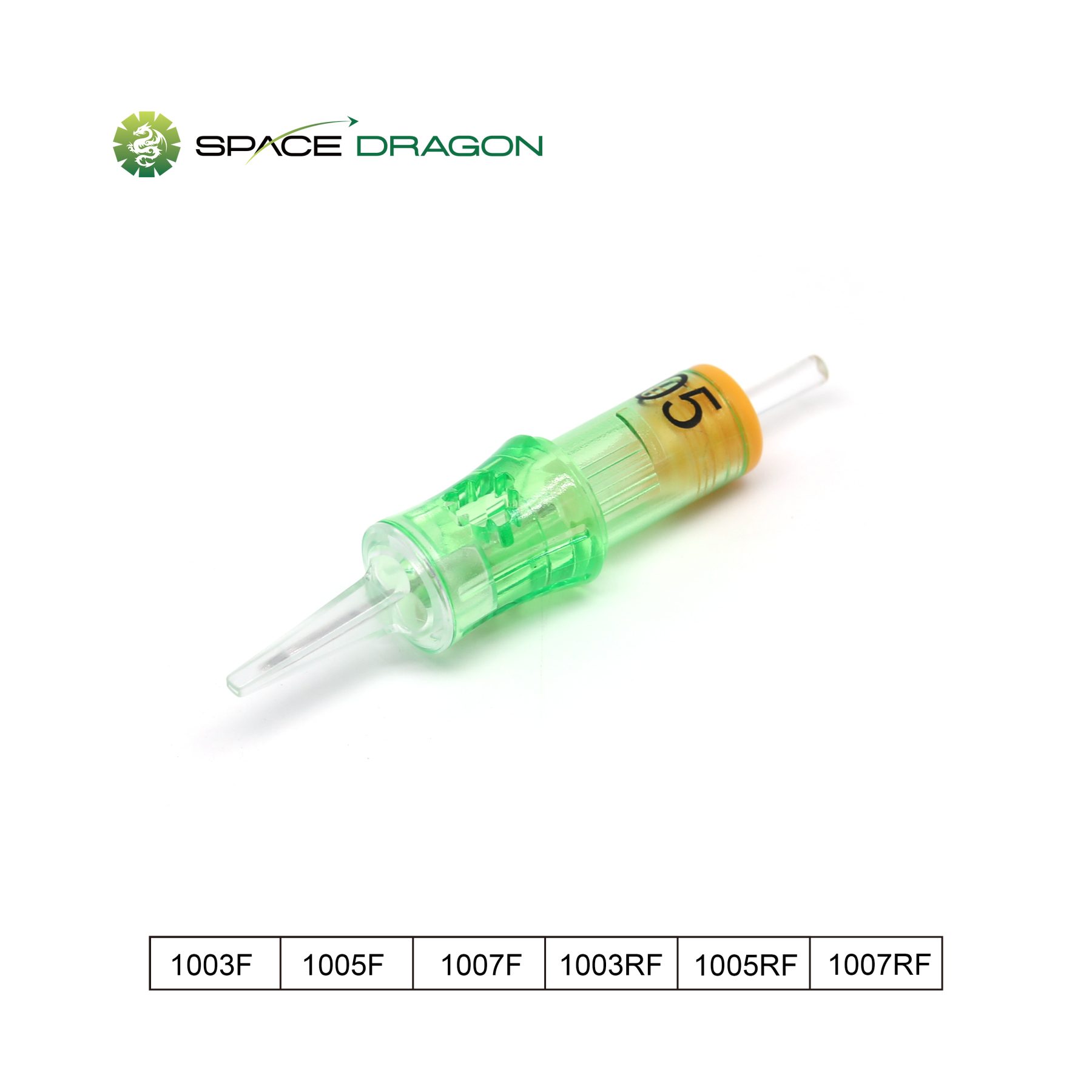 Spacedragon SP6-PMU #10 0.3mm Round Flat Permanent Makeup Needle Cartridge