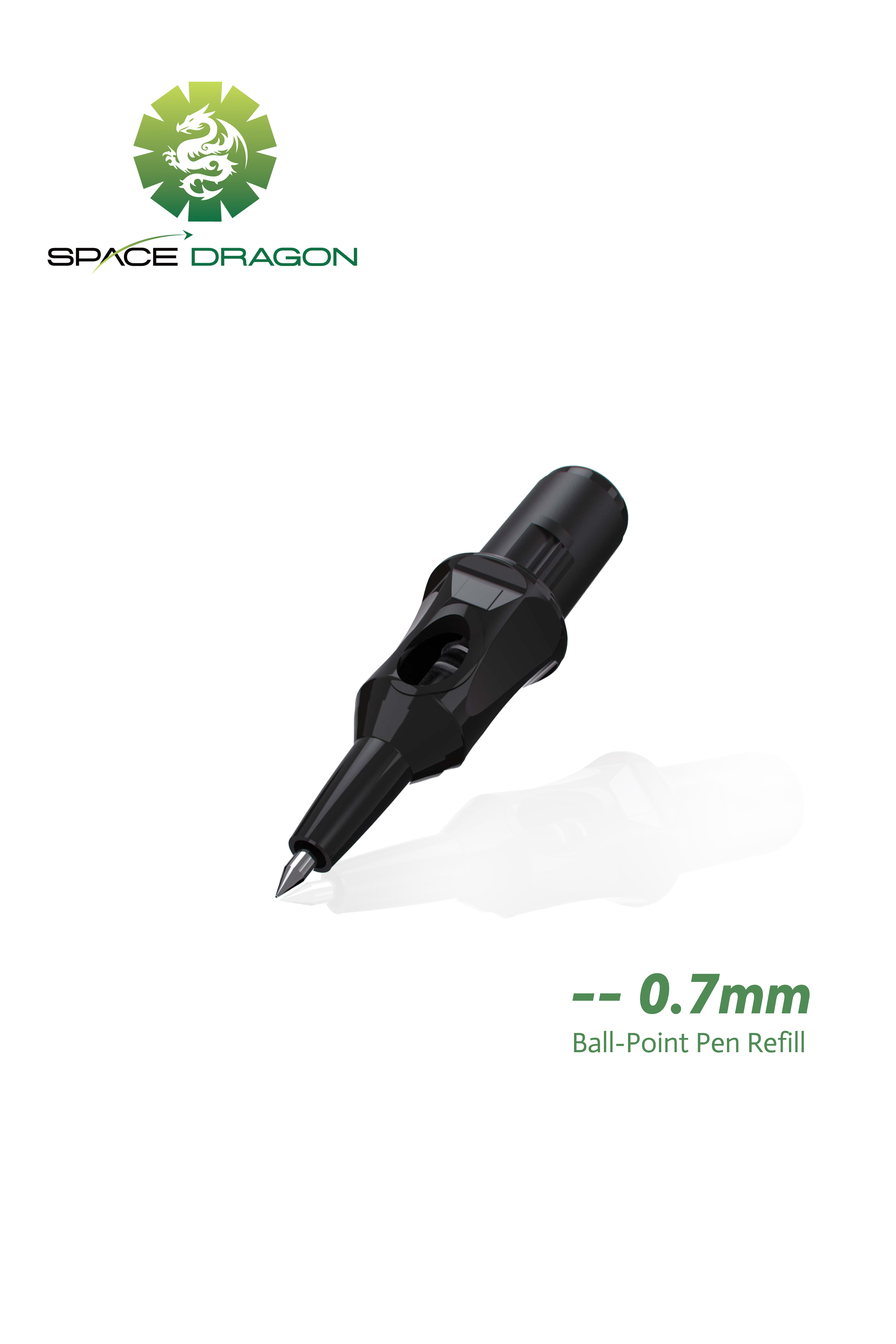 Spacedragon ballpoint pen tattoo cartridge 
