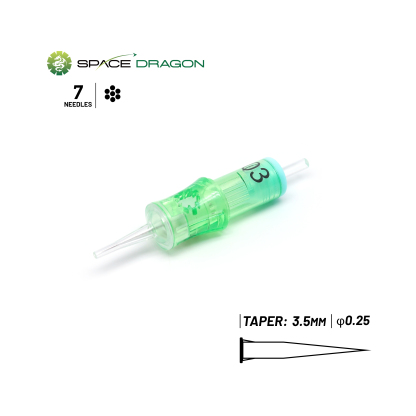 Spacedragon SP6-PMU #8 #10 Round Shader Permanent Makeup Needle Cartridge