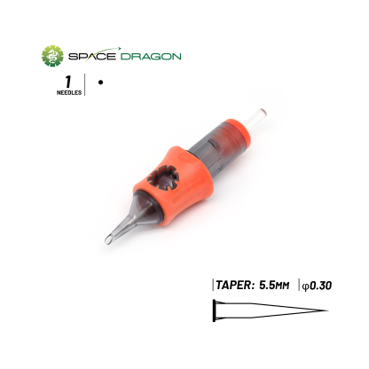 Spacedragon SP5 #10 0.3MM Round Liner Tattoo Cartridge Needle 