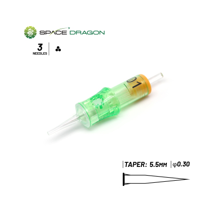 Spacedragon SP6-PMU #04 #06#8#10#12 Round Liner Permanent Makeup Needle Cartridge