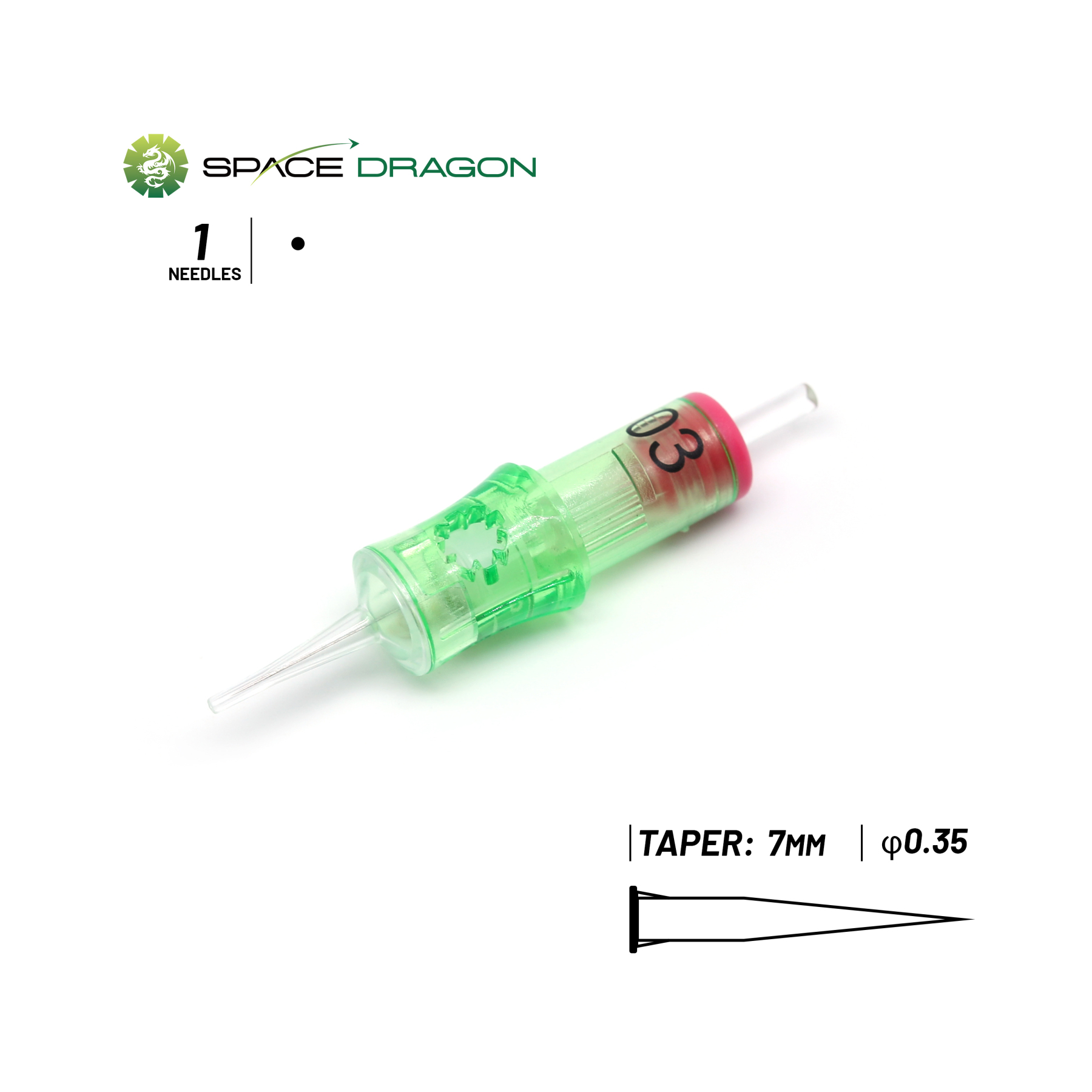Spacedragon SP6-PMU #04 #06#8#10#12 Round Liner Permanent Makeup Needle Cartridge