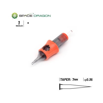 Spacedragon SP5 #12 0.35MM  Round Liner Tattoo Cartridge Needle