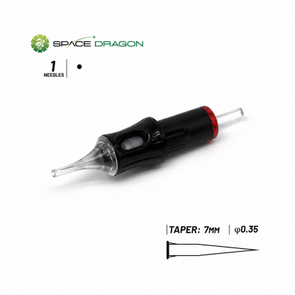 Spacedragon LPT6 Tattoo Cartridge Needles | EO Gas Sterilized Professional Needles (20pcs Box)