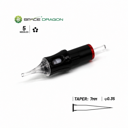 Spacedragon LPT6 Tattoo Cartridge Needles | EO Gas Sterilized Professional Needles (20pcs Box)
