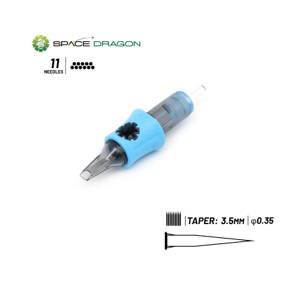 SpaceDragon SP5 #12 0.35mm Magnum1 Tattoo Needle Cartridges